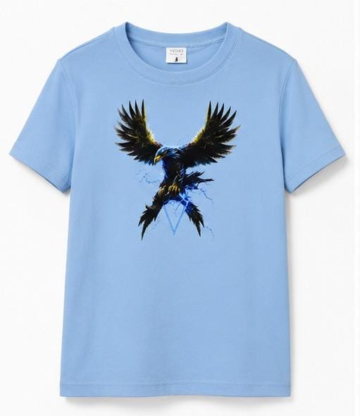 T-shirt Enfant Bleu Ciel